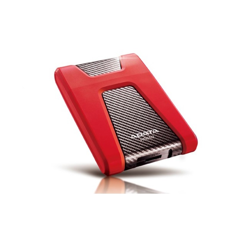 ADATA DashDrive Durable HD650 external hard drive 1000 GB Red ADATA DashDrive Durable HD650 external hard drive 1000 GB Red