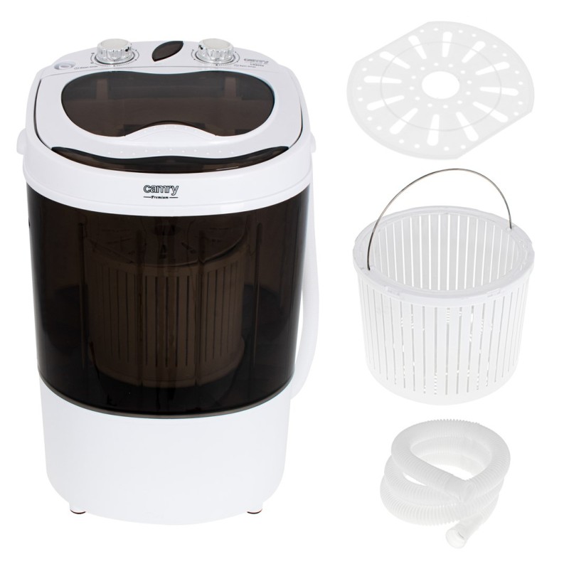 Camry Premium CR 8054 washing machine Top-load 3 kg Brown, White Camry Premium CR 8054 washing machine Top-load 3 kg Brown, White
