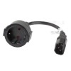 Lanberg CA-C14E-10CC-0018-BK power cable Black  C14 coupler