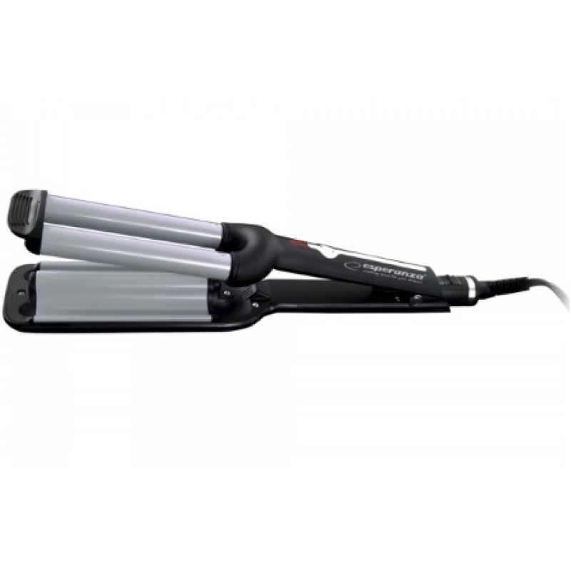 Esperanza EBP008 hair styling tool Straightening iron Warm Black 22 W Esperanza EBP008 hair styling tool Straightening iron Warm Black 22 W