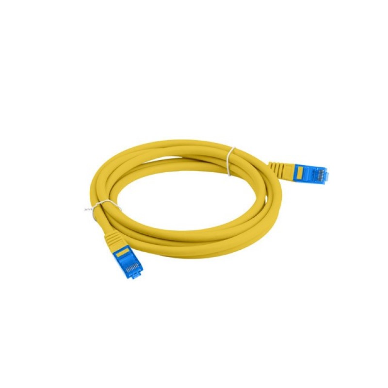 LANBERG PATCHCORD S/FTP CAT.6A 3M YELLOW LSZH LANBERG PATCHCORD S/FTP CAT.6A 3M YELLOW LSZH