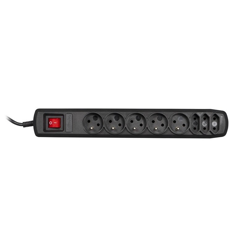 Activejet APN-8G/3M-BK power strip with cord Activejet APN-8G/3M-BK power strip with cord