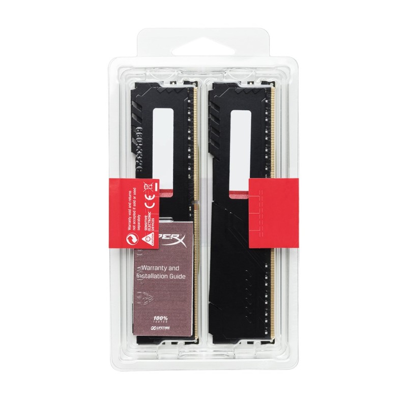 Kingston Technology FURY Beast 32GB 5200MT/s DDR5 CL36 DIMM RGB EXPO Kingston Technology FURY Beast 32GB 5200MT/s DDR5 CL36 DIMM RGB EXPO