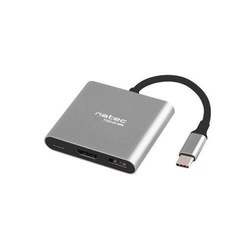 NATEC MULTI PORT FOWLER MINI (USB-C PD, HDMI 4K) NATEC MULTI PORT FOWLER MINI (USB-C PD, HDMI 4K)