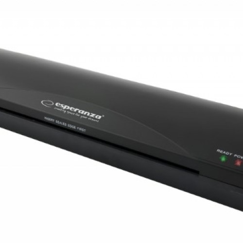Esperanza EFL003 laminator Cold/hot laminator 250 mm/min Black Esperanza EFL003 laminator Cold/hot laminator 250 mm/min Black