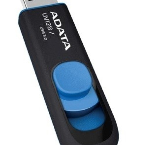 ADATA DashDrive UV128 32GB USB flash drive USB Type-A 3.2 Gen 1 (3.1 Gen 1) Black,Blue