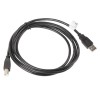 Lanberg CA-USBA-10CC-0018-BK USB cable 1.8 m USB 2.0 USB B Black Lanberg CA-USBA-10CC-0018-BK USB cable 1.8 m USB 2.0 USB B Black