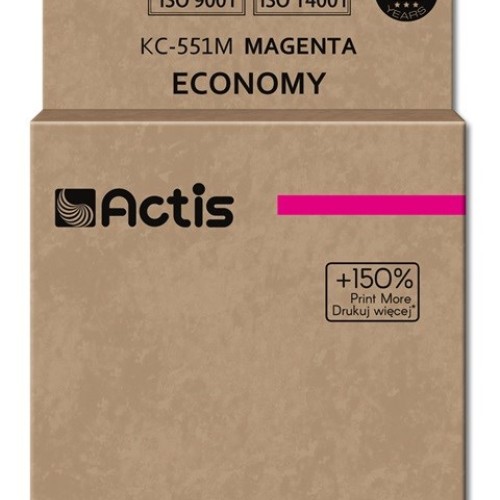 Actis KC-551M ink (replacement for Canon CLI-551M; Standard; 12 ml; magenta (with chip)
