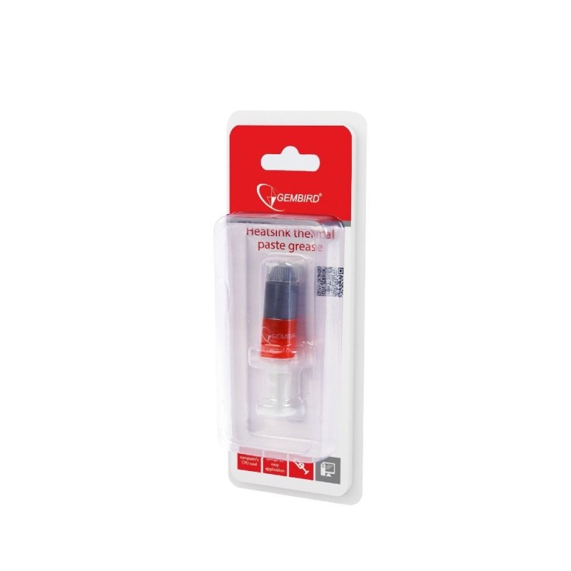 Gembird TG-G1.5-01 heat sink compound 4.5 W/m·K 1.5 g Gembird TG-G1.5-01 heat sink compound 4.5 W/m·K 1.5 g