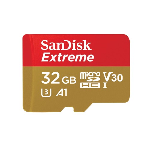 SanDisk Extreme 32 GB MicroSDHC UHS-I Class 10 SanDisk Extreme 32 GB MicroSDHC UHS-I Class 10