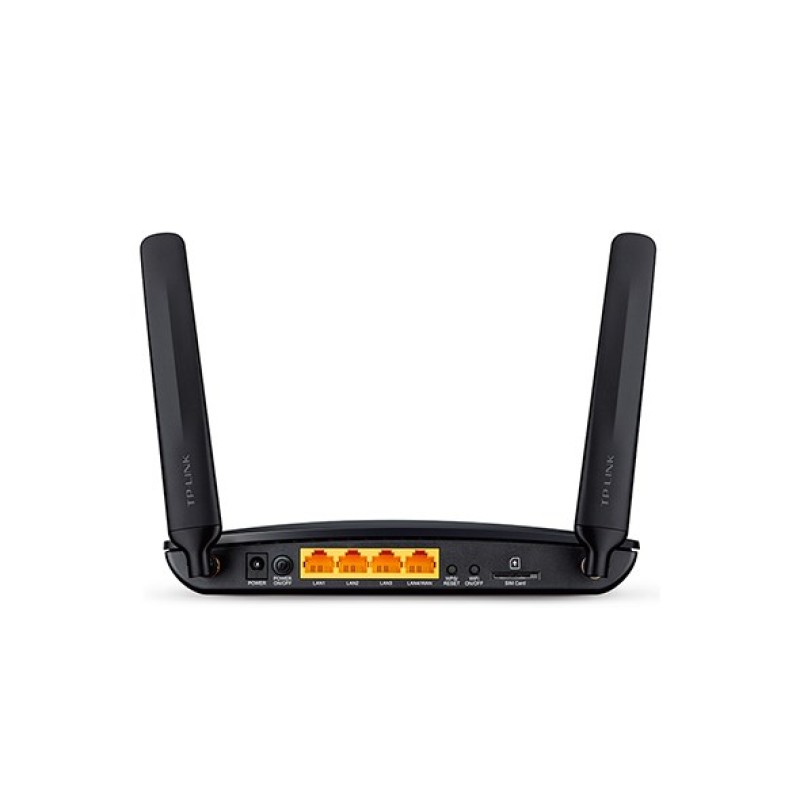 TP-LINK TL-MR6400 wireless router Single-band (2.4 GHz) Fast Ethernet 3G 4G Black TP-LINK TL-MR6400 wireless router Single-band (2.4 GHz) Fast Ethernet 3G 4G Black