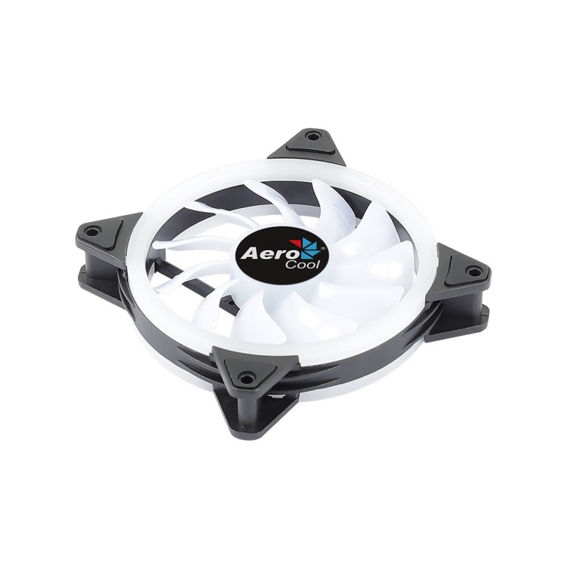 Aerocool Duo 12 ARGB 6-pin Computer case Fan 12 cm Black Aerocool Duo 12 ARGB 6-pin Computer case Fan 12 cm Black