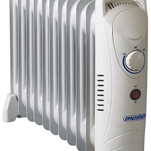 Mesko MS 7806 electric space heater Oil electric space heater Indoor White 1200 W