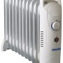 Mesko MS 7806 electric space heater Oil electric space heater Indoor White 1200 W