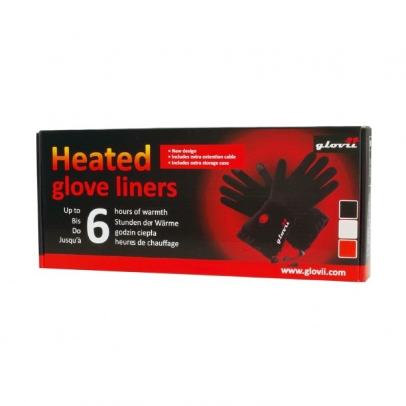 Glovii universal heated gloves grey XXS-XS Glovii universal heated gloves grey XXS-XS