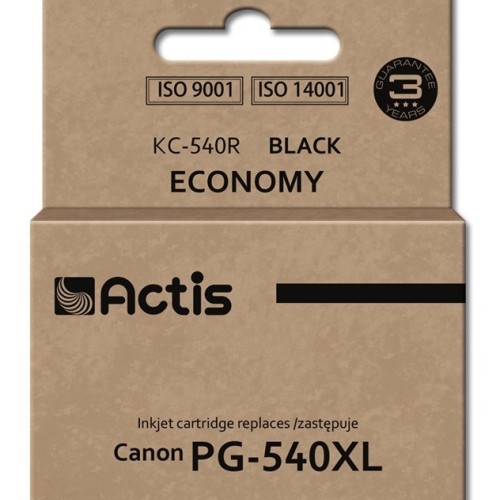 Actis KC-540R ink (replacement for Canon PG-540XL; Standard; 22 ml; black)