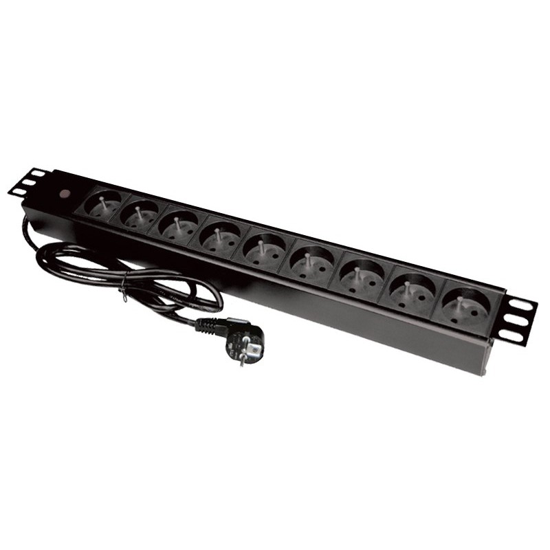 Alantec PZ09 power extension 1.8 m 9 AC outlet(s) Indoor Black Alantec PZ09 power extension 1.8 m 9 AC outlet(s) Indoor Black