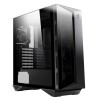 MSI MPG GUNGNIR 110R Mid Tower Gaming Computer Case Black, USB 3.2 Gen2 Type C, 4x 120mm ARGB Fan, Mystic Light Sync, 1 to 6 ARGB Control board, 2x Tempered Glass Panels, ATX, mATX, mini-ITX