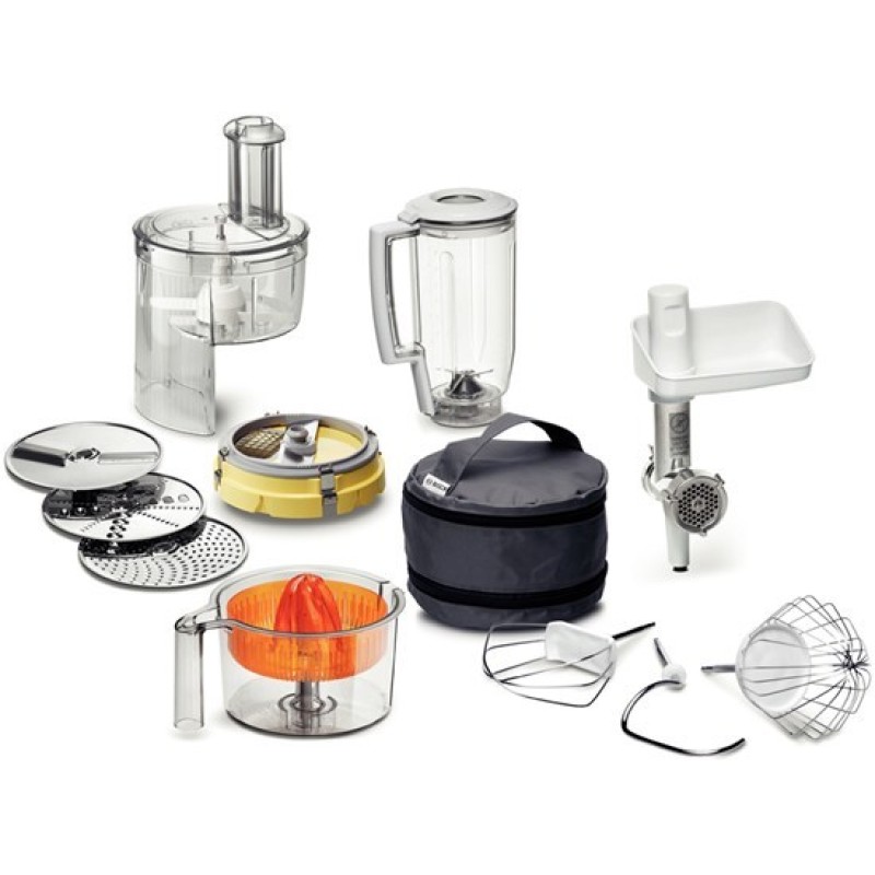 Bosch Styline food processor 900 W 3.9 L Stainless steel, White Bosch Styline food processor 900 W 3.9 L Stainless steel, White