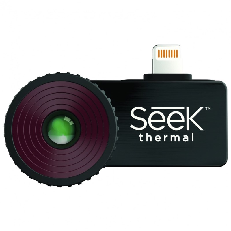 Seek Thermal LQ-AAAX thermal imaging camera Vanadium Oxide Uncooled Focal Plane Arrays Black 320 x 240 pixels