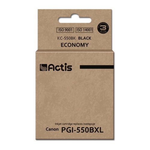 Actis KC-550Bk ink (replacement for Canon PGI-550Bk; Standard; 23 ml; black (with chip) Actis KC-550Bk ink (replacement for Canon PGI-550Bk; Standard; 23 ml; black (with chip)