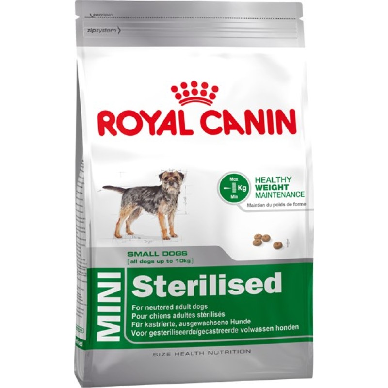 Royal Canin CCN MINI STERILISED - dry food for adult dogs - 8kg Royal Canin CCN MINI STERILISED - dry food for adult dogs - 8kg