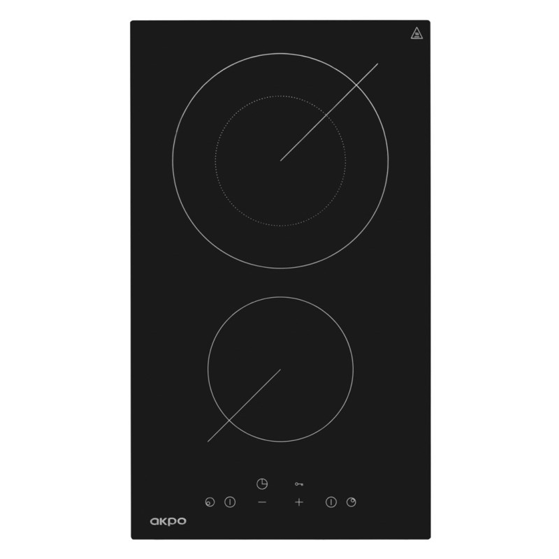 Ceramic hob AKPO PKA 30 601 black Ceramic hob AKPO PKA 30 601 black