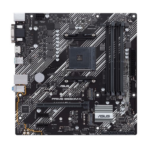 ASUS PRIME B550M-K AMD B550 Socket AM4 micro ATX ASUS PRIME B550M-K AMD B550 Socket AM4 micro ATX