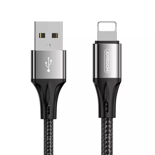 Product specification Joyroom USB - Lightning cable 3 A 0,2 m black (S-0230N1)