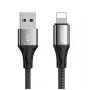 Product specification Joyroom USB - Lightning cable 3 A 0,2 m black (S-0230N1)