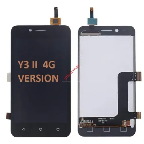 Οθόνη σετ (OEM) Huawei Y3 II Black (LUA-L21) LCD + Touch Unit 4G version σε μαύρο χρώμα