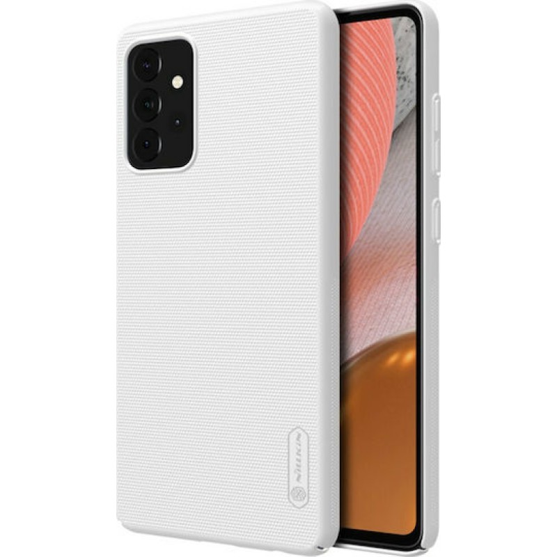 Nillkin Super Frosted Shield Back Cover Πλαστικό Λευκό (Galaxy A72)