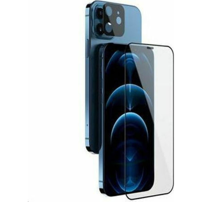 Nillkin 2in1 Hd Full Glue Full Face Tempered Glass (iPhone 12 / 12 Pro)