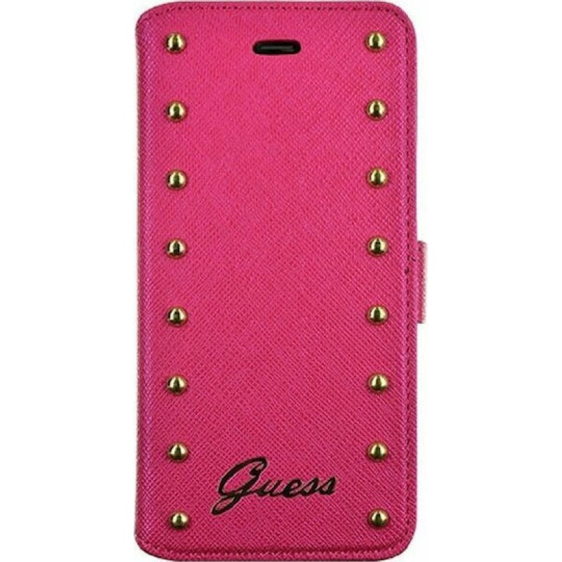 Guess Studded Folio Book Δερματίνης Ροζ (iPhone 6 Plus / 6s Plus) Guess Studded Folio Book Δερματίνης Ροζ (iPhone 6 Plus / 6s Plus)