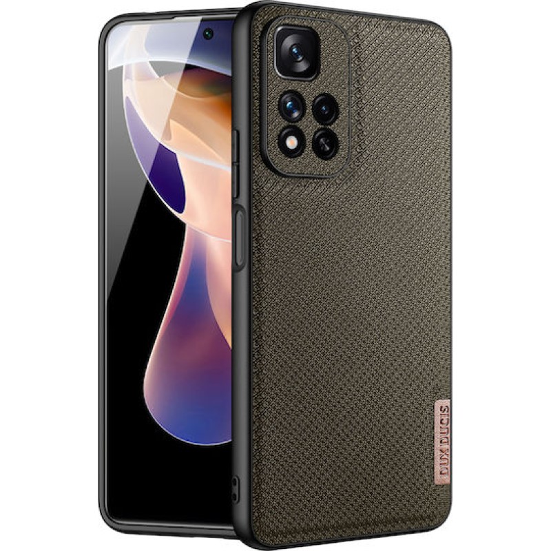 Dux Ducis Fino Back Cover Πλαστικό Πράσινο (Redmi Note 11 Pro+ 5G / 11 Pro 5G / Mi11i HyperCharge / Poco X4)