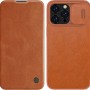 Nillkin Qin Pro Back Cover Δερματίνης 0.2mm Καφέ (iPhone 14 Pro Max)