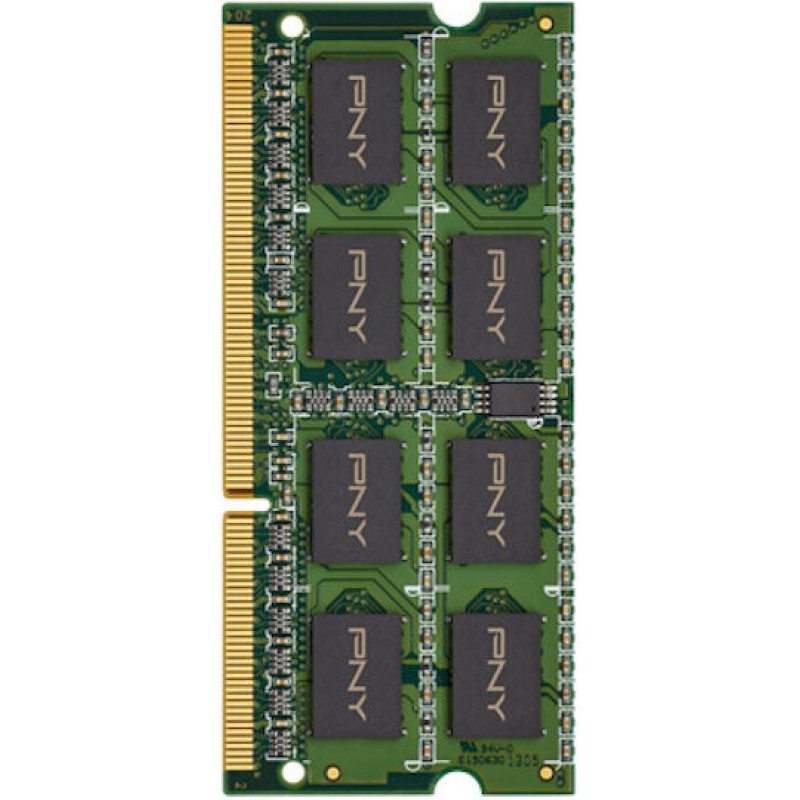 PNY DDR3 με Module 1x8GB και Ταχύτητα 1600 για Laptop