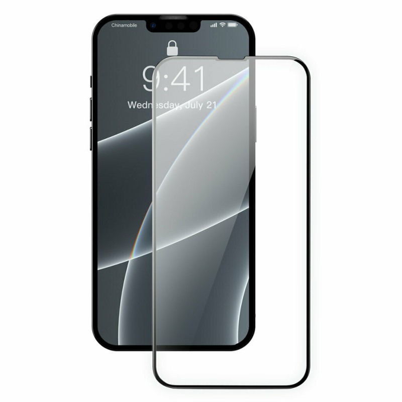 Baseus 0.3mm Full Face Tempered Glass 2τμχ Μαύρο (iPhone 16e / 14 / 13 / 13 Pro) Baseus 0.3mm Full Face Tempered Glass 2τμχ Μαύρο (iPhone 16e / 14 / 13 / 13 Pro)