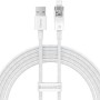 Baseus Explorer Braided USB-A to Lightning Cable 20W Λευκό 2m (CATS010102)