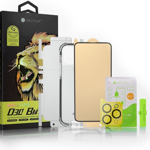 Bestsuit 6in1 Set Back Cover Σιλικόνης Διάφανο & Housing Protector Film & Camera Lens Tempered Glass & Applicator (iPhone 13) Bestsuit 6in1 Set Back Cover Σιλικόνης Διάφανο & Housing Protector Film & Camera Lens Tempered Glass & Applicator (iPhone 13)