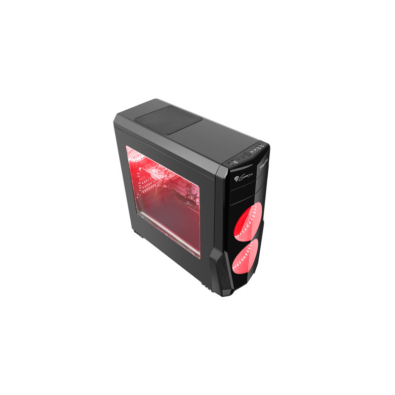 CASE GENESIS TITAN 800 RED MIDI TOWER USB 3.0