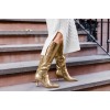 Michael Kors Scrunch Boot Pale Gold