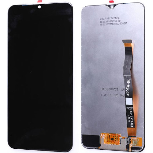 Samsung Οθόνη με Μηχανισμό Αφής και Πλαίσιο για Galaxy M10 (Μαύρο)