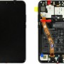 Huawei Οθόνη Service Pack με Μηχανισμό Αφής και Πλαίσιο για Huawei P40 (Μαύρο)