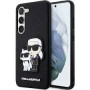 Karl Lagerfeld Θήκη για Samsung Galaxy S23 S911 hardcase black Saffiano Karl & Choupette