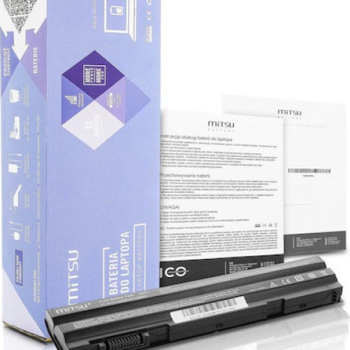 Mitsu Συμβατή Μπαταρία για Dell Latitude με 4400mAh Mitsu Συμβατή Μπαταρία για Dell Latitude με 4400mAh
