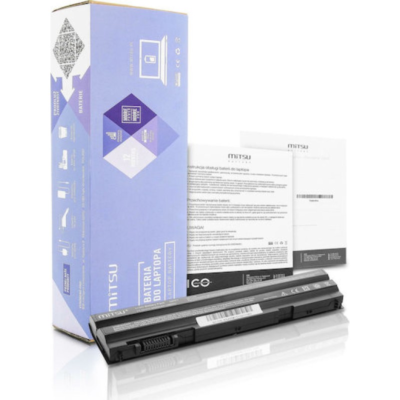 Mitsu Συμβατή Μπαταρία για Dell Latitude με 4400mAh Mitsu Συμβατή Μπαταρία για Dell Latitude με 4400mAh