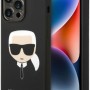 Karl Lagerfeld Karl`s Head MagSafe Back Cover Σιλικόνης Μαύρο (iPhone 14 Pro)