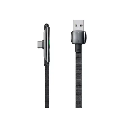 WK Design Gaming Series επίπεδο γωνιακό καλώδιο με πλευρικό βύσμα USB - US