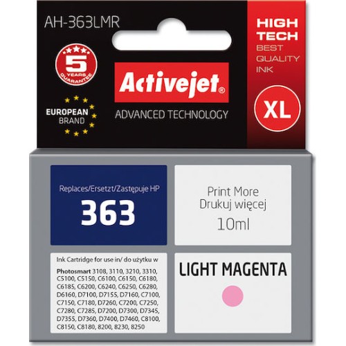 Active Jet Συμβατό Μελάνι Εκτυπωτή InkJet HP 363 C8775EE 10ml Ματζέντα Active Jet Συμβατό Μελάνι Εκτυπωτή InkJet HP 363 C8775EE 10ml Ματζέντα